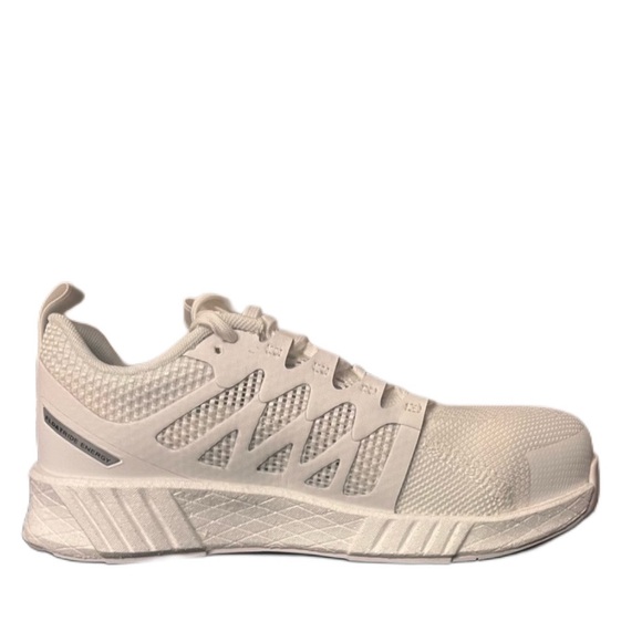 Women’s Reebok Fusion Flexweave Althletic work shoe size 7.5 white- NEW - Picture 1 of 8